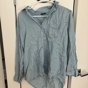 a.n.a Sky Blue Casual Shirt